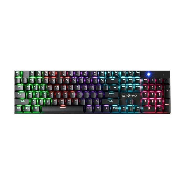 XENICS 유선 기계식 키보드 STORMX MK-3 스톰엑스 청축 블랙USB 4053424