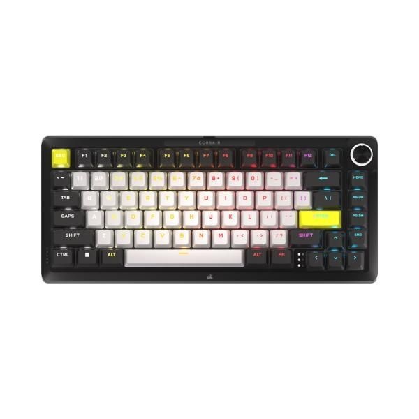 UnKnown CORSAIR 유선 게이밍 기계식 키보드 MAKR 75 DIY 키트 베어본 핫스왑 MLX 펄스축 영문자판 블랙 4053443