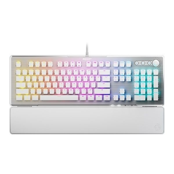 ROCCAT 유선 기계식키보드. 로캣 VULCAN II 벌칸 2 영문 적축 화이트 4053515