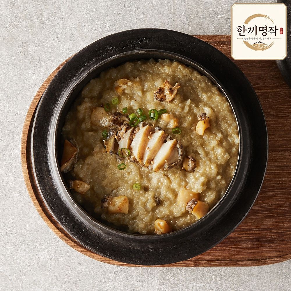 [온누리상품] [한끼명작] 기장 어보 녹진한 완도산 참 전복죽 220g 1개