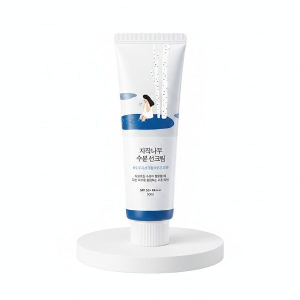 [무료배송] [썬/1+1] 라운드랩 자작나무 수분 선크림 50ml 1+1 기획 (+여행용 20ml)