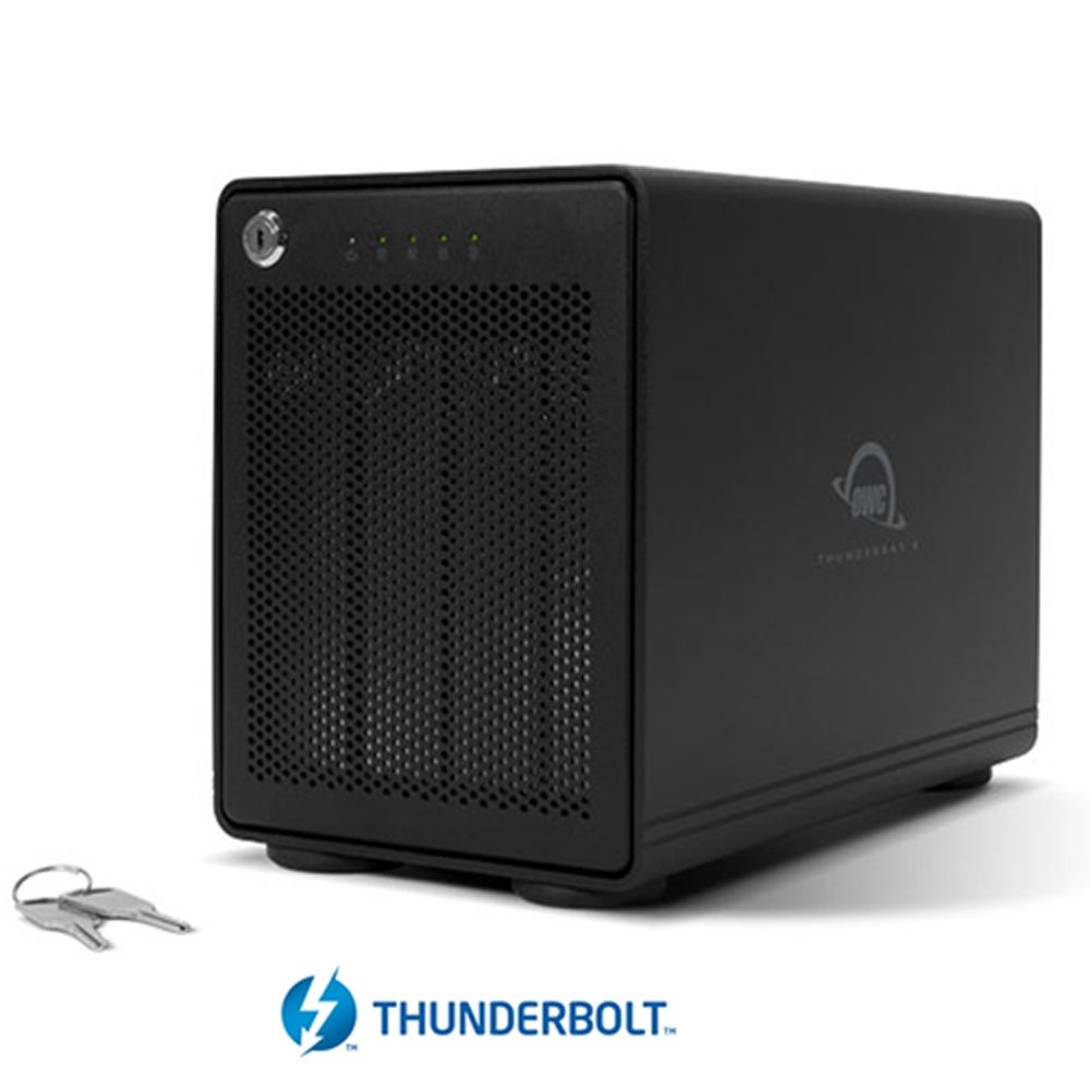 위즈플랫 [우체국택배]OWC THUNDERBAY 4Bay Thunderbolt 3 [120TB] 30TBX4EA 2포트 썬더볼트3
