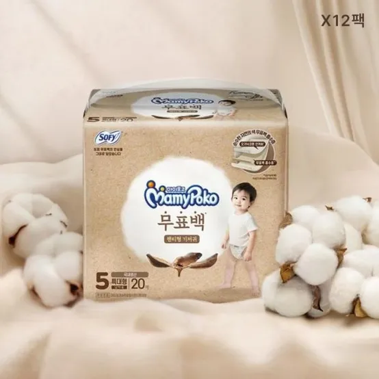 마미포코 기저귀 팬티형 무표백 12팩 남아 여아 대형 특대