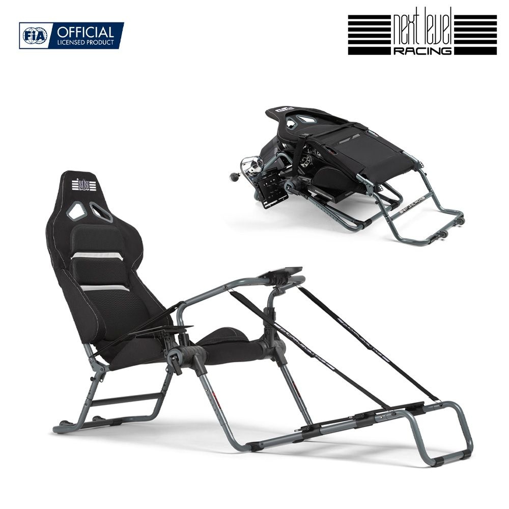 넥스트레벨레이싱 넥스트레벨레이싱 GT Lite PRO Cockpit GREY EDITION 접이식 시트 스탠드(NLR-S031GR)