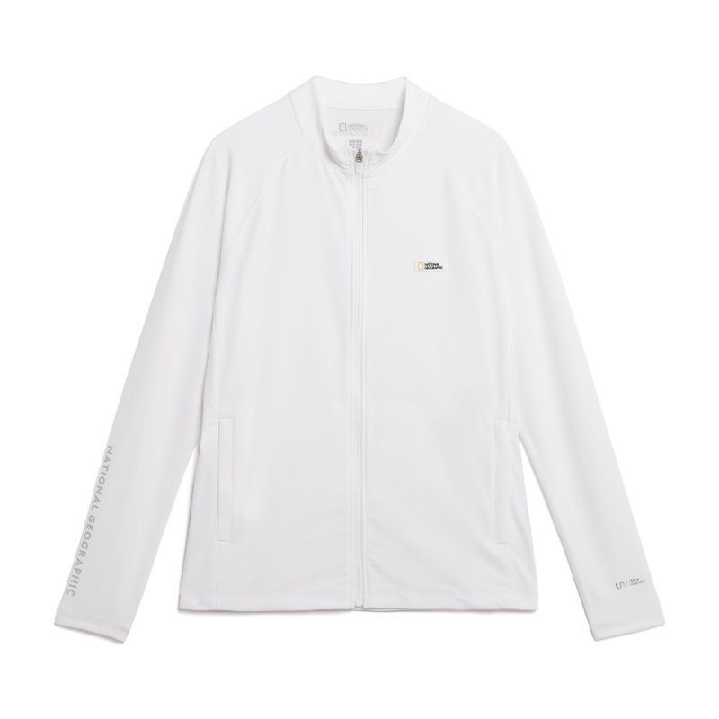 내셔널지오그래픽 NATIONALGEOGRAPHIC N242MRG700 남성 집업 래쉬가드 WHITE OIZ542