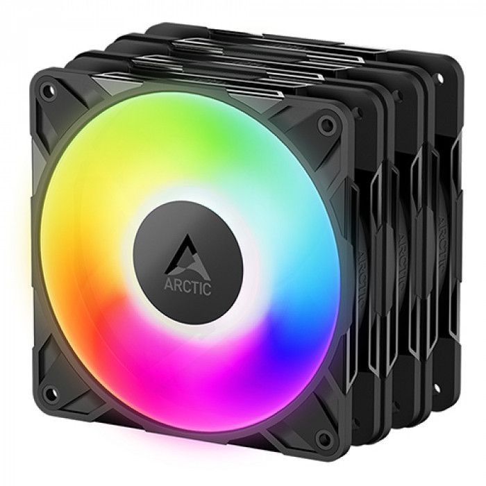 ARCTIC P12 Pro ARGB 시스템 쿨러 (3팩 블랙)