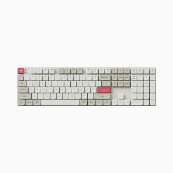Keychron 유 무선 블루투스 슬림 기계식 키보드 키크론 K5 MAX 핫스왑 풀배열 쉘화이트저소음적축 4053899