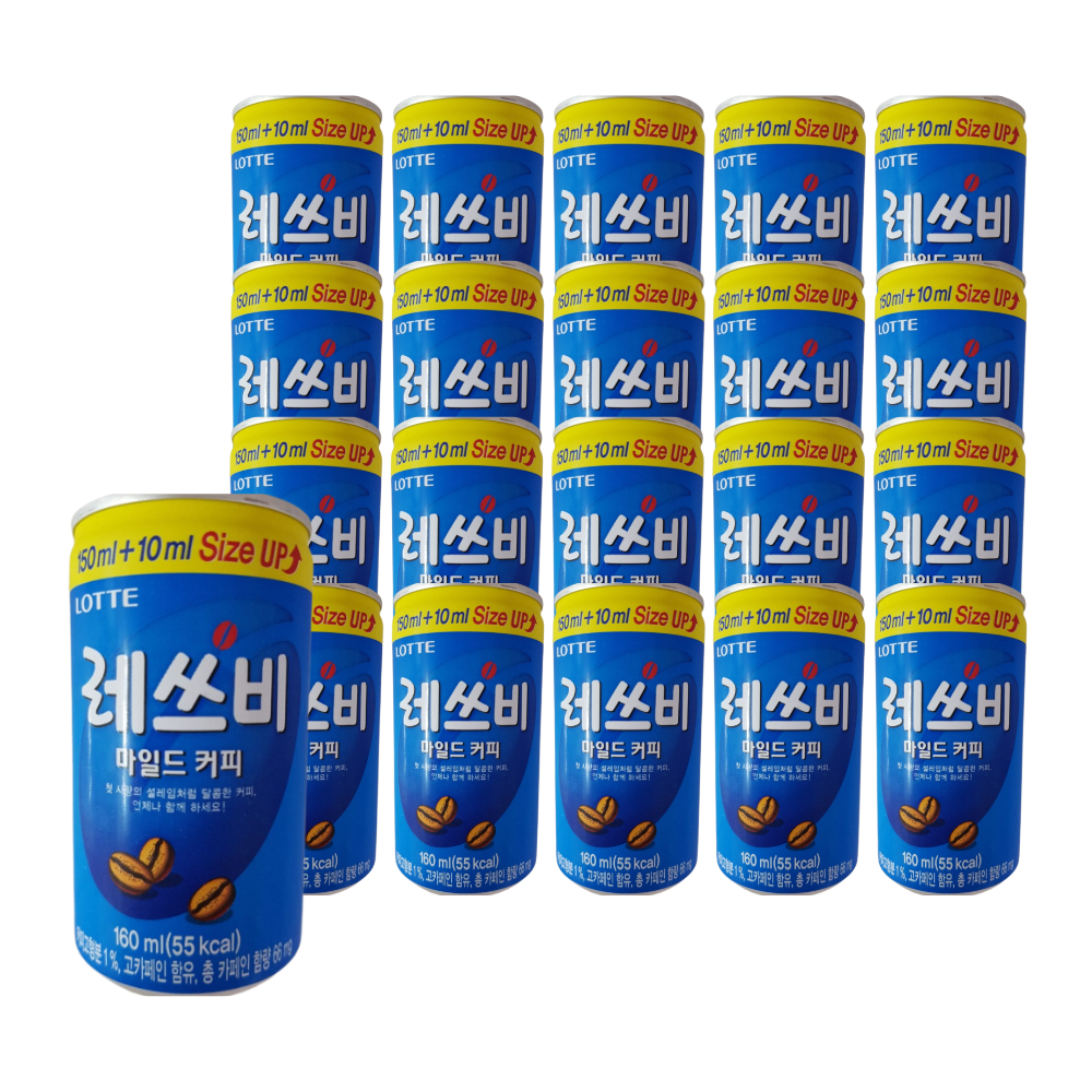 레쓰비 마일드 캔커피 160ml x30캔