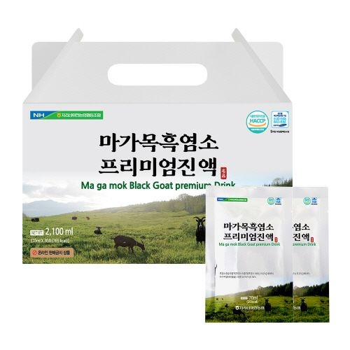 지리산마천농협 마가목 흑염소 프리미엄 진액 (70ml*30포)