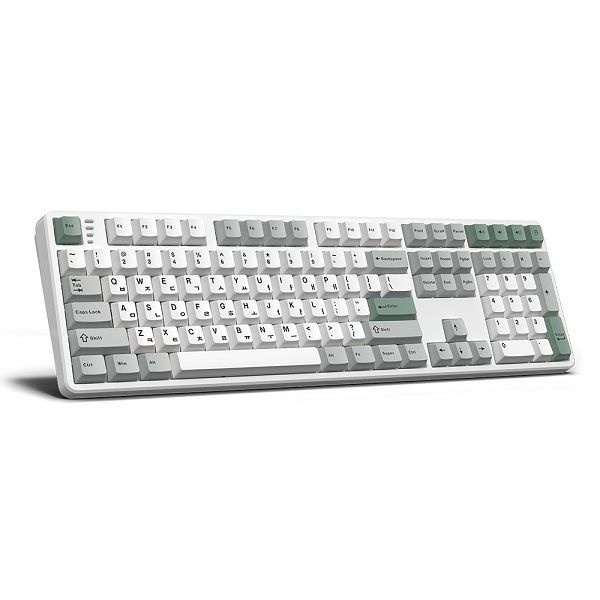 한성컴퓨터 유 무선 블루투스 기계식키보드 GK798 PRO 메탈 화이트 저소음 브라운슈가 토독 35g 4053788