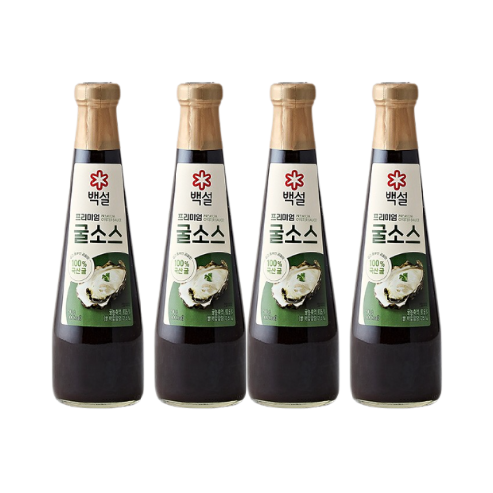백설 프리미엄 굴소스 500g x4개