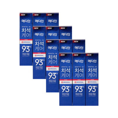 메디안 오리지널 치석 치약 120g 3입 x4세트 (총12개)