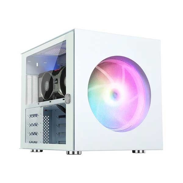 ABKO SUITMASTER U1000 ONE ARGB 미니타워 화이트 4046704
