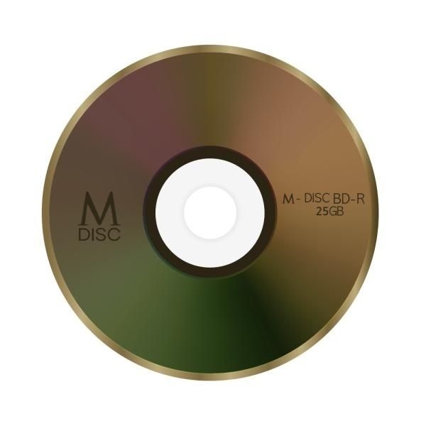 MILLENNIATA 블루레이 M-DISC BD-R 25G 공미디어 - 1PACK 연질케이스 4054552