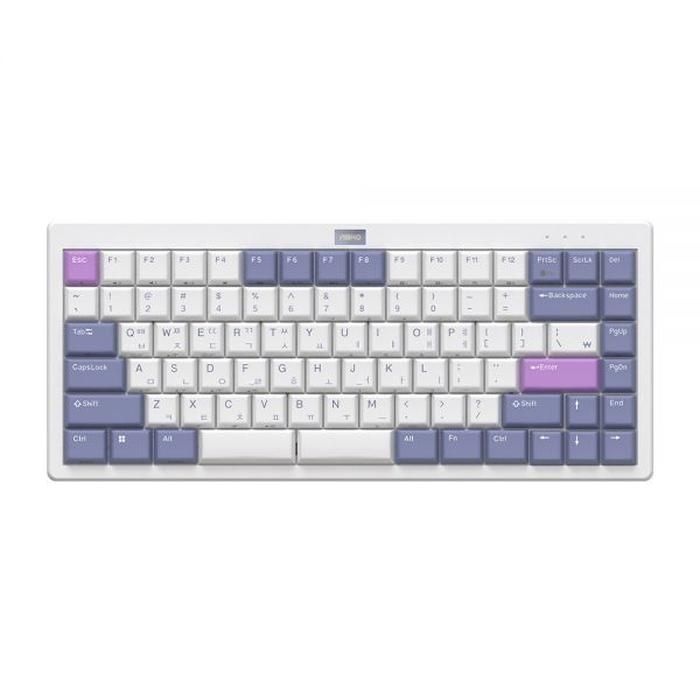 앱코 키보드 유무선 슬림 8K 로우 프로파일 무접점 30G 화이트