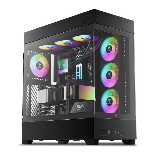 GAIAS ATLAS P1 미들타워 블랙 4046809
