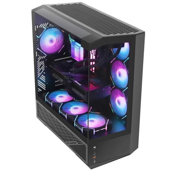 darkFlash DY460 ARGB BTF 미들타워 블랙 4046790