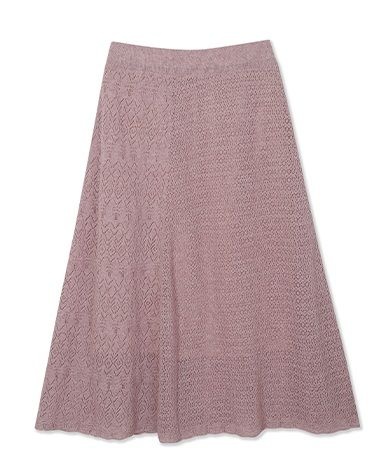 린넨 블렌디드 스카시 스커트 UFKKBS281N