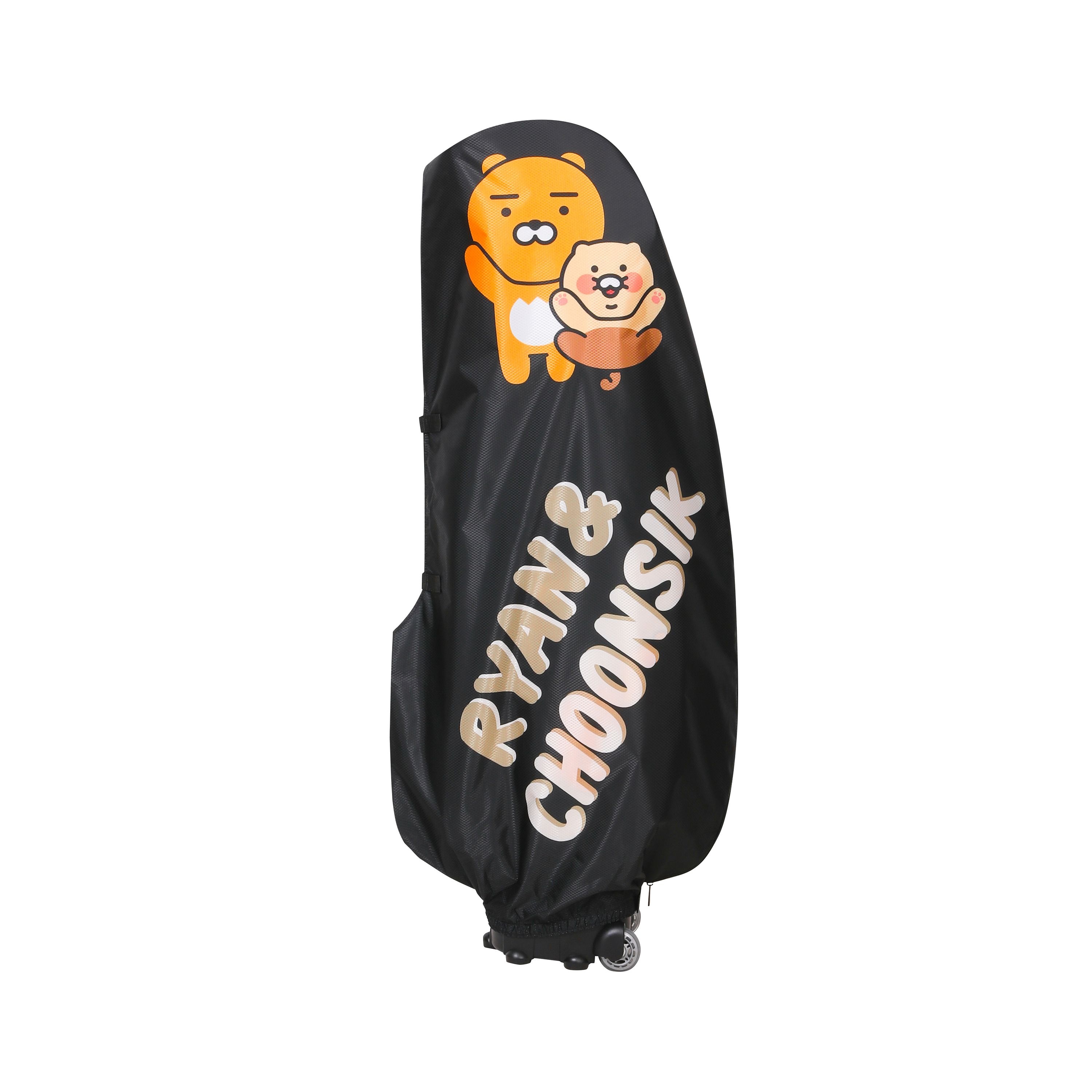 카카오프렌즈 골프 [카카오프렌즈 골프]라이언 춘식이 항공커버(블랙)-라춘