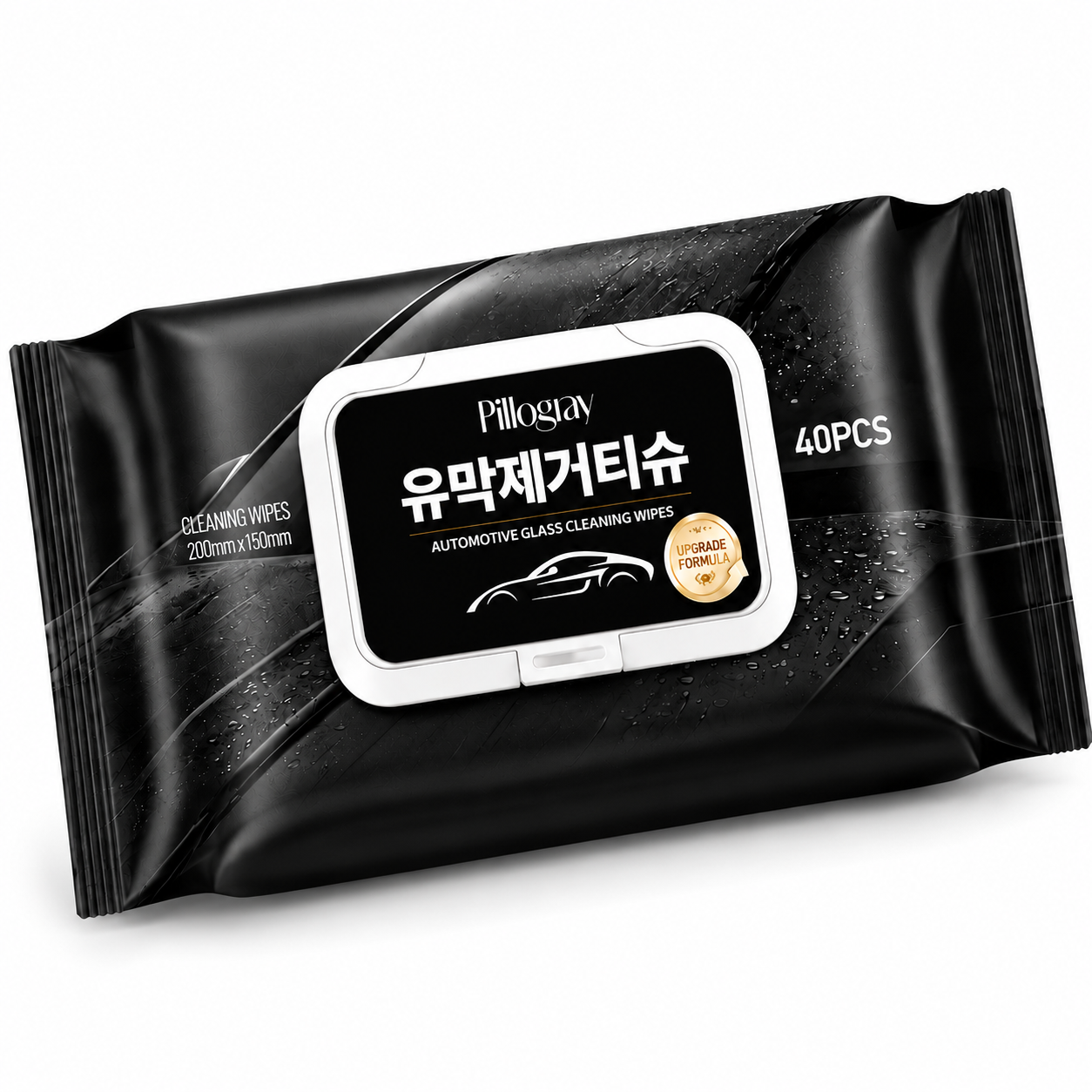 필로그레이 초간단 셀프 자동차 유막제거 티슈 1+1
