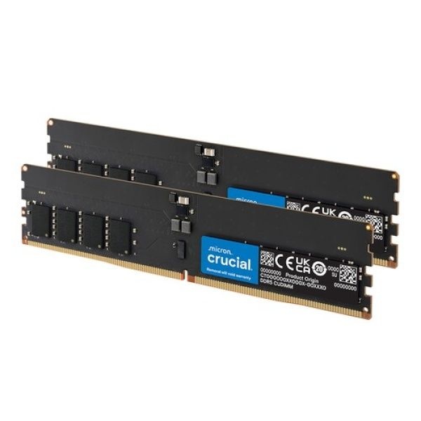 마이크론 Crucial DDR5-51200 CL52 CUDIMM 대원씨티에스 128GB 64GB2 6400 인텔 15세대 전용 4047530