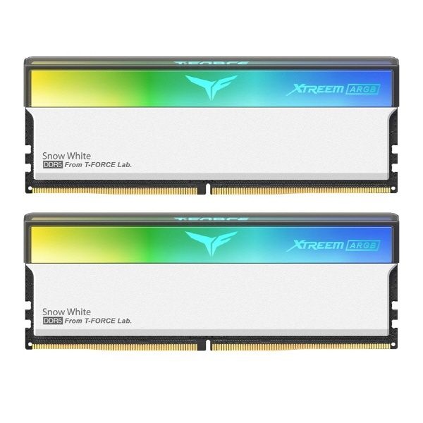 Team Group T-Force DDR5 PC5-57600 CL34 XTREEM ARGB 화이트 서린 32GB 16GB2 7200 4047467