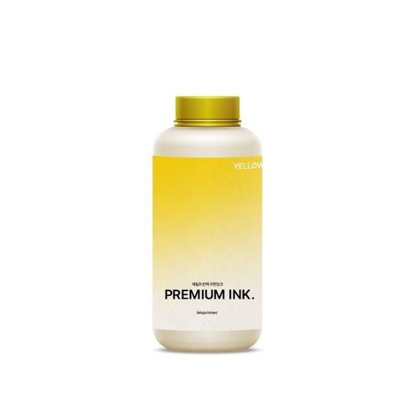 UnKnown 제일프린텍 HP 9010용 무한리필잉크 1000ML 노랑 4055459