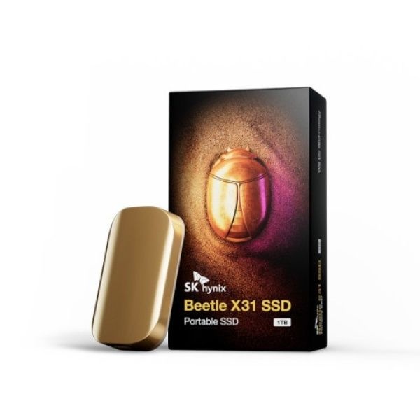 SK hynix 외장SSD Beetle X31 USB3.2 Gen2 골드1TB 4047210