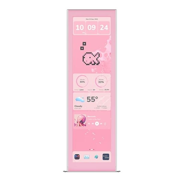 HYTE Y70 Touch Infinite Display Upgrade 스트로베리 밀크 4046488