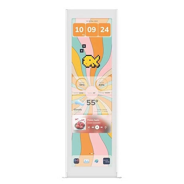 HYTE Y70 Touch Infinite Display Upgrade 피치 블랙 4046452