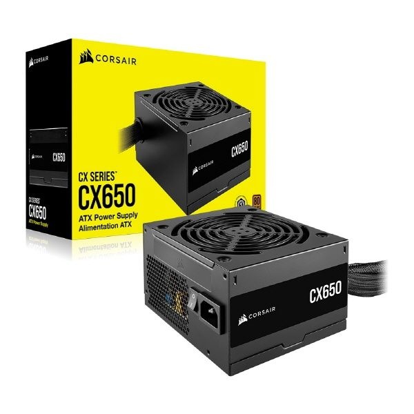 UnKnown CORSAIR CX Series 80PLUS BRONZE ATX CX650 650W 블랙 4046355