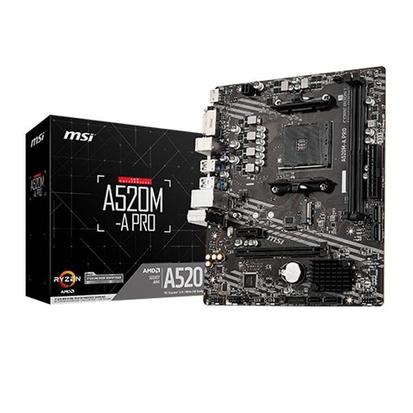 MSI A520M-A PRO A A520M-ATX 4044970