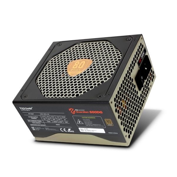 Topower Guardian TOP-600DG 80PLUS BRONZE ATX600W 블랙 4046334