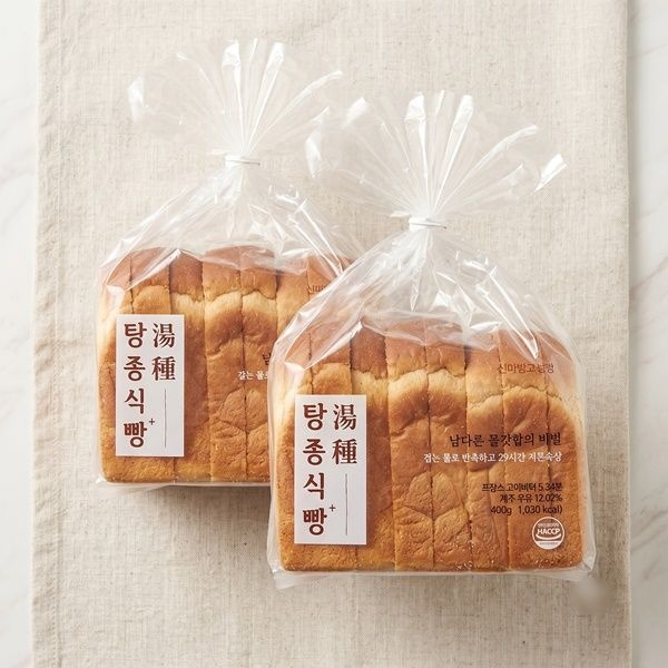 신라명과 탕종식빵 400g x2봉