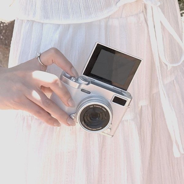 부이 Y2K 폴딩 디지털 카메라 레트로 감성 디카 접이식 카메라