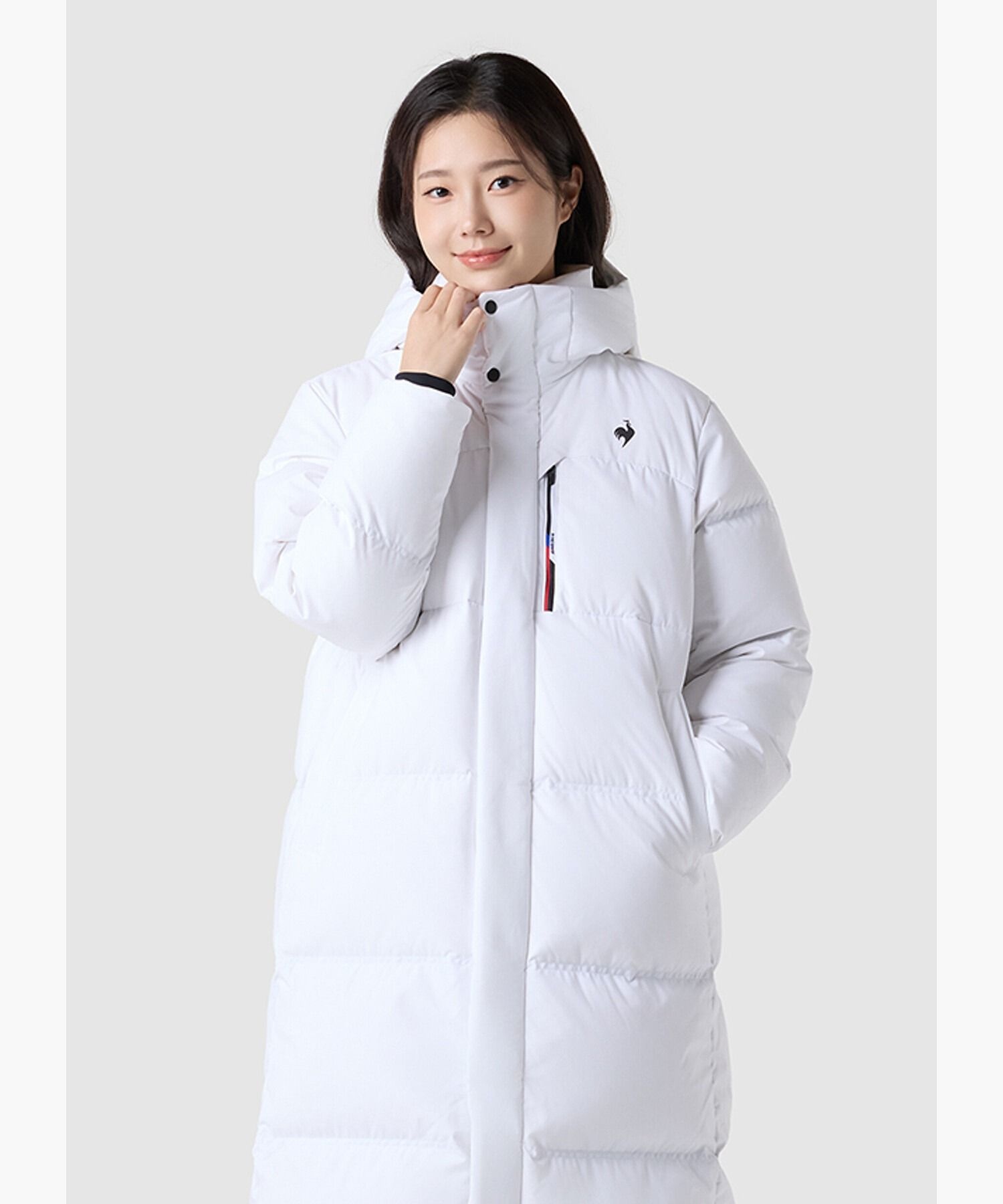 르꼬끄 유니 벤쳐 구스 롱다운 자켓 - 화이트 QQ423EDJN2 5559667