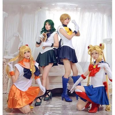ハロウィン コスチューム衣装 コスチューム用品 イベント服セクシーな衣装アニメセーラームーンフィギュア ワンピース・ドレス 女性 スーツ かつら・ウィッグ ローリー 衣料品 波