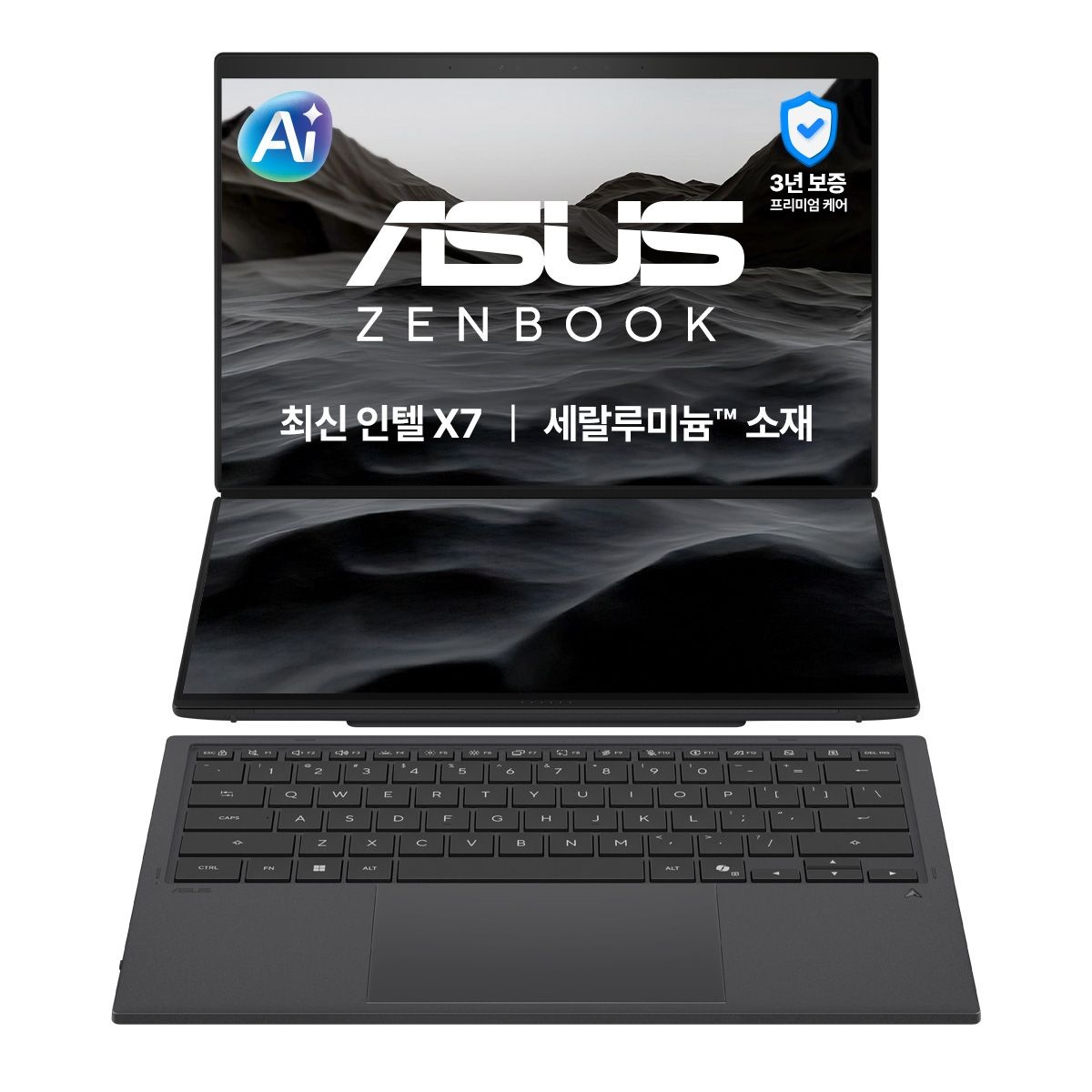 ASUS Zenbook Duo (X7-358H/32GB/1TB/Win11/터치스크린) UX8407AA-SN430W
