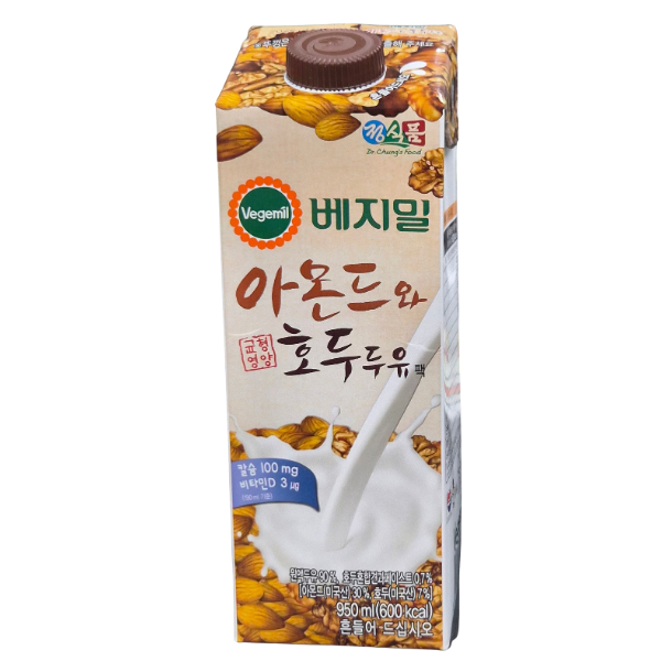 베지밀 아몬드와 호두 두유 950mlx12입