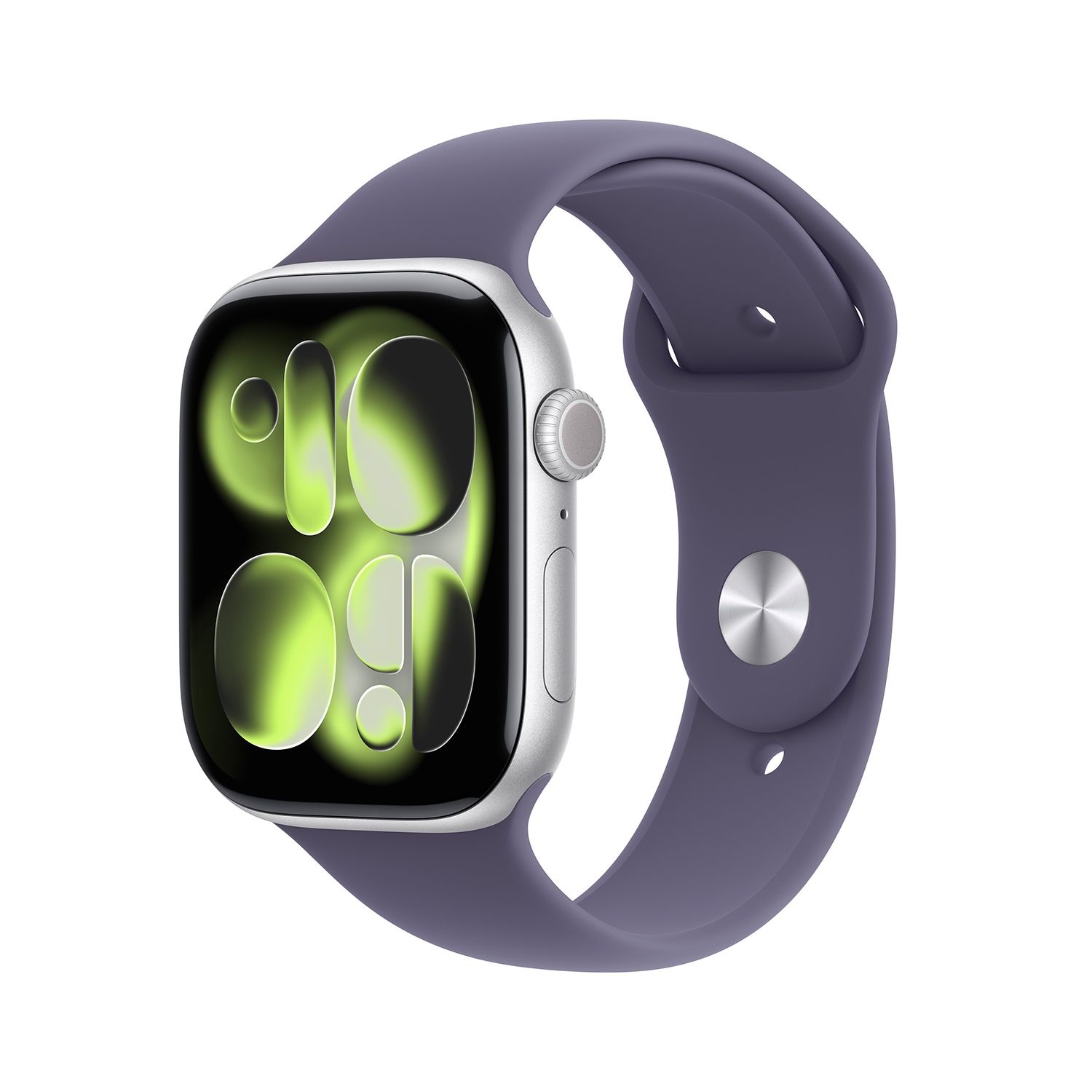 [롯데백화점] Apple [택배 발송] 애플워치11 셀룰러46mm 실버 알루미늄,퍼플 포그 스포츠밴드