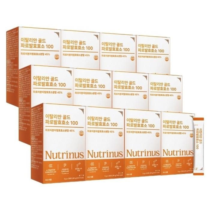 뉴트리너스 이탈리안 골드 파로 발효 효소 100 (3g x 30포) 12박스