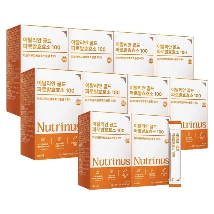 뉴트리너스 이탈리안 골드 파로 발효 효소 100 (3g x 30포) 10박스
