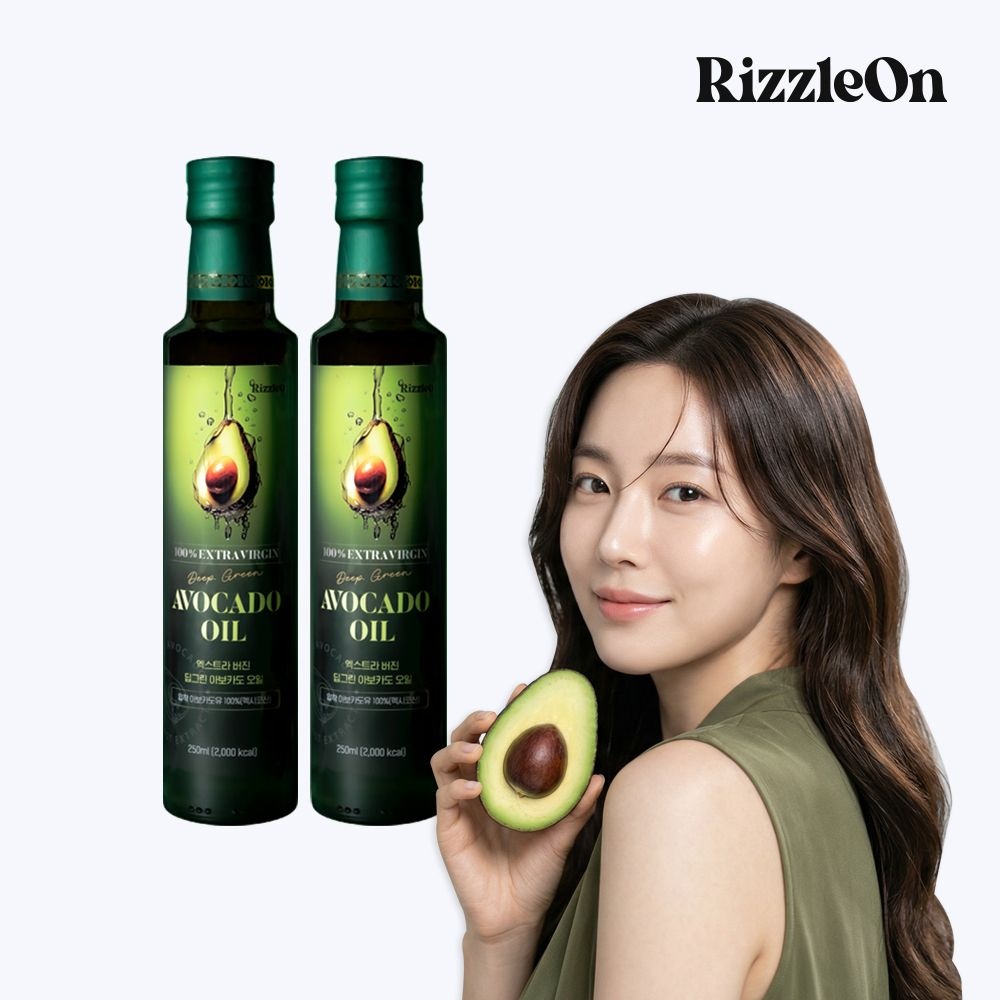 리즐온 [리즐온] 엑스트라버진 딥그린 아보카도오일 250ml x 2병