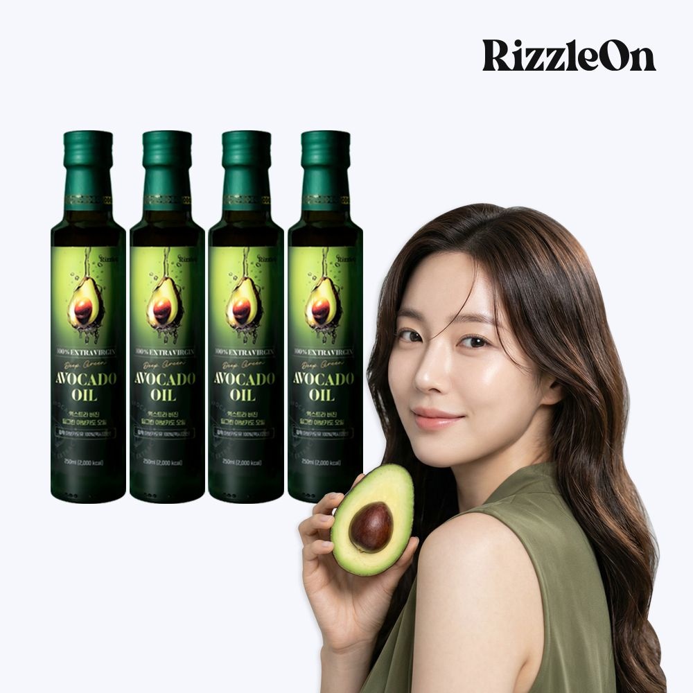 리즐온 [리즐온] 엑스트라버진 딥그린 아보카도오일 250ml x 4병