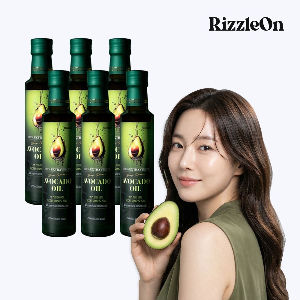 리즐온 [리즐온] 엑스트라버진 딥그린 아보카도오일 250ml x 6병