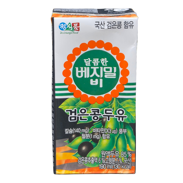 달콤한 베지밀 B 검은콩 두유 190mlx24입