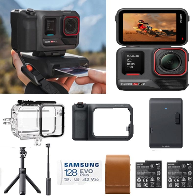 인스타360 (렌탈)인스타360 ace pro2 포켓프린터 스냅샷그립프로 도니캠 짐벌카메라 액션캠대여