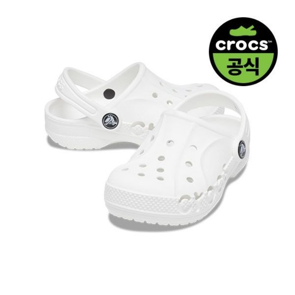 크록스 키즈 크록스공식 유아 BAYA CLOG T WT (26SKCL207012)