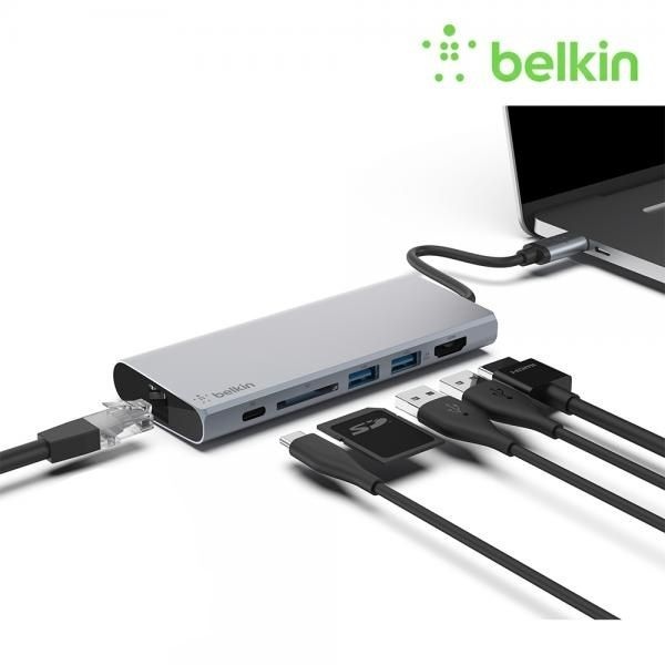 UnKnown Belkin 벨킨 F4U092bt USB허브6포트멀티허브 무전원C타입 4054714