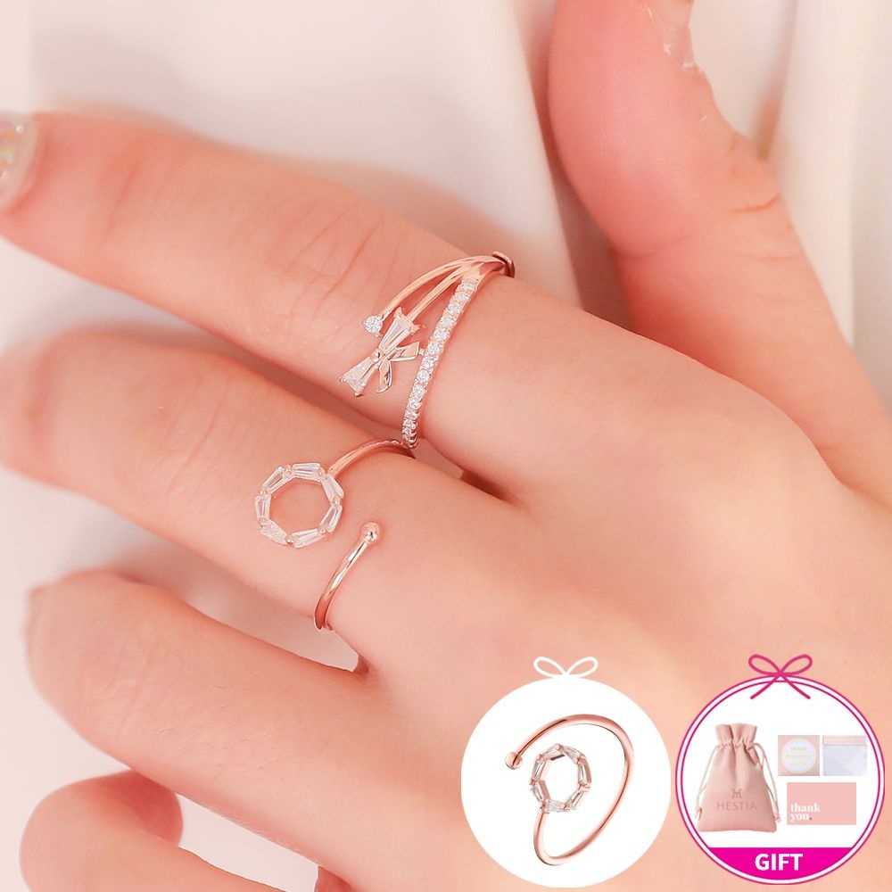 hestia 헤스티아 Mckenna 925 silver Ring [전체925실버반지/RR-60256]
